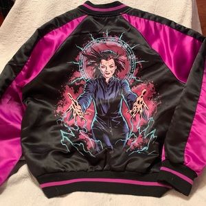 Loot Crate Buffy Dark Willow Satin Bomber Jacket
